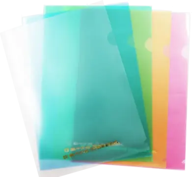 A4クリアファイル無地のサムネイル画像